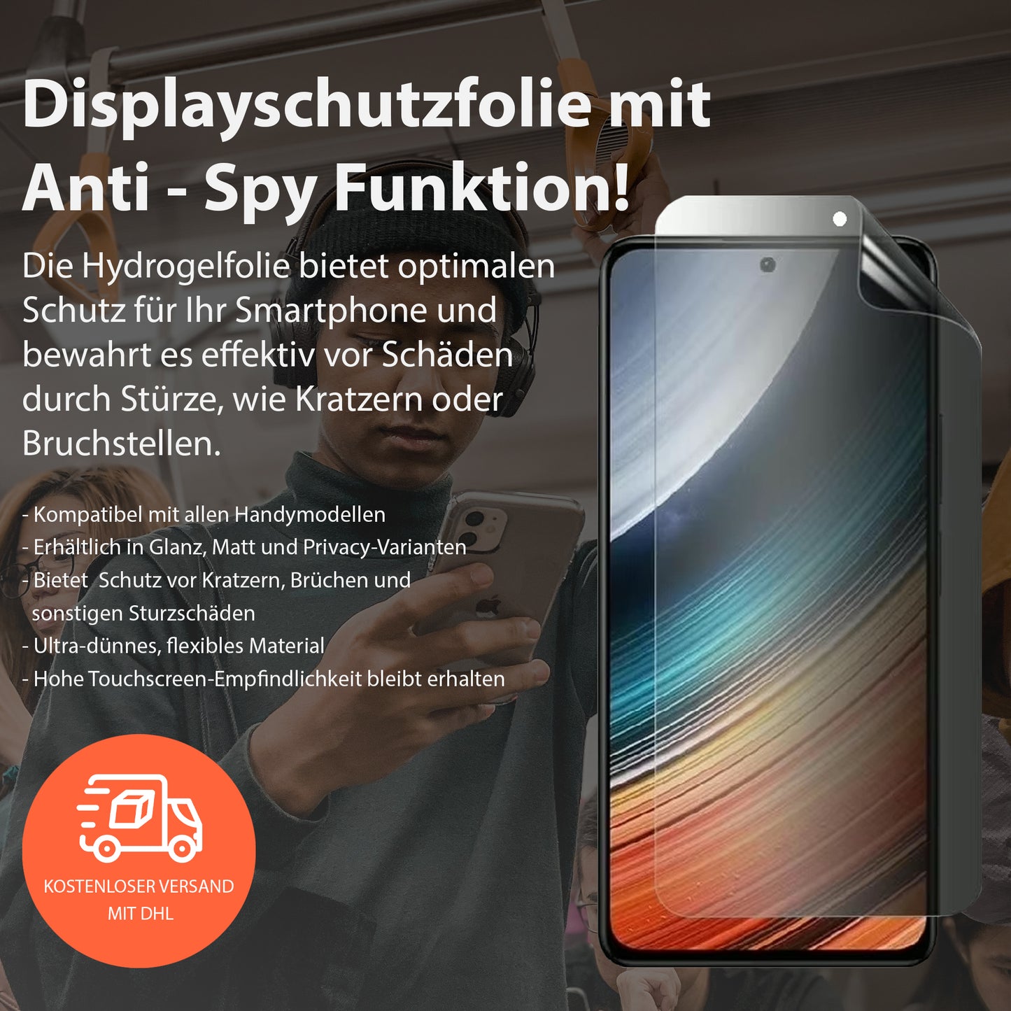 Hydrogel Folie - Smartphone
